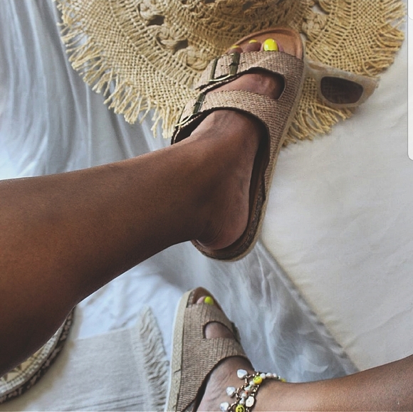 🚨FEW PAIRS LEFT// Tan jute Sandal - Picture 6 of 6